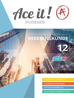 cover image of Ace It! Rekeningkunde Graad 12